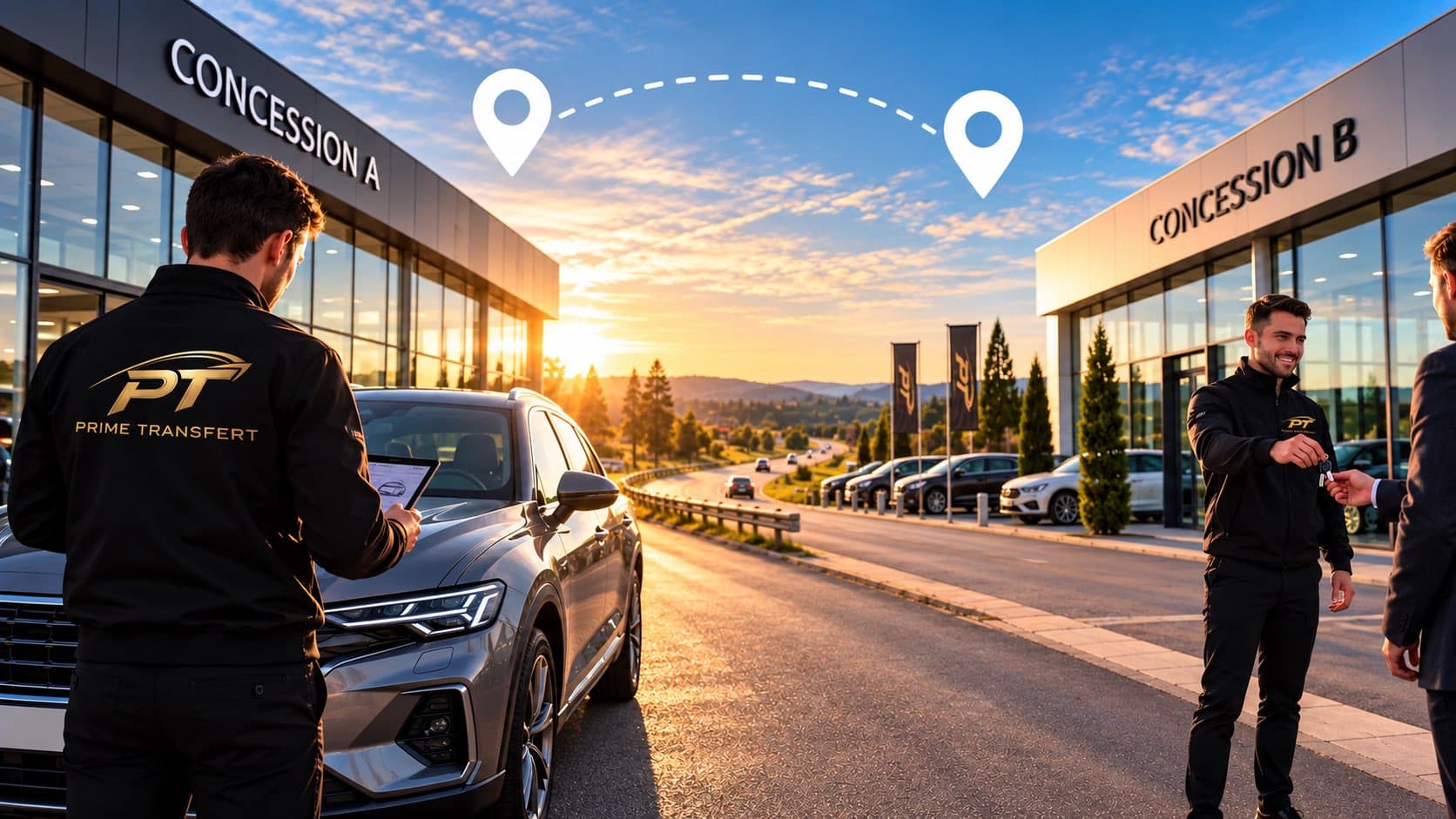 Comment déplacer les véhicules d’une concession à une autre sans mobiliser ses équipes ?